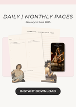 Load image into Gallery viewer, Culture Quota Digital Daily Planner &amp; Journal 2025 | January - June