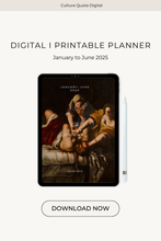 Load image into Gallery viewer, Culture Quota Digital Daily Planner &amp; Journal 2025 | January - June