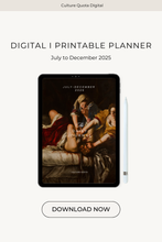 Load image into Gallery viewer, Culture Quota Digital Daily Planner &amp; Journal 2025 | July - December