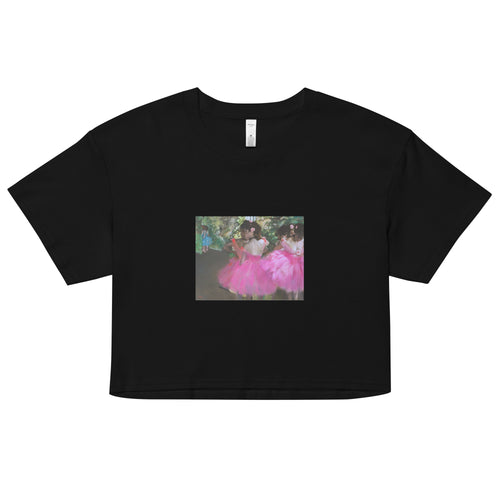 Degas Crop Top - Pink