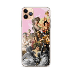 Baroque Rococo Collage iPhone Case